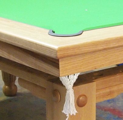 Pool Table Top Frame and Pocket Design