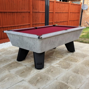 Outdoor Grey Wolf Slate Bed Pool Table - Home Pool Tables Direct - IMG 6950