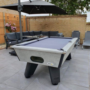 Outdoor Grey Wolf Slate Bed Pool Table - Home Pool Tables Direct - Outdoor Grey Wolf 2 sq