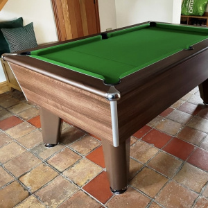 Monte Carlo Dark Walnut Slate Pool Table - Home Pool Tables Direct - 0 6ftDarkWalnutOptimaClassicwithGreen2
