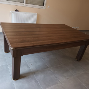 Verona Dark Walnut Slate Pool Dining Table - Home Pool Tables Direct - 314416783 544147917724685 8739818262186929777 n