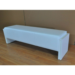 Sam - Pool Diner Bench Seat - Various Finishes, Sizes & Upholstery - Home Pool Tables Direct - whitebenchweb3