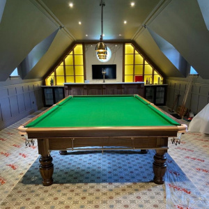 Mont Fort Solid Walnut Snooker Table | Various Sizes - Home Pool Tables Direct - Mont Fort sq
