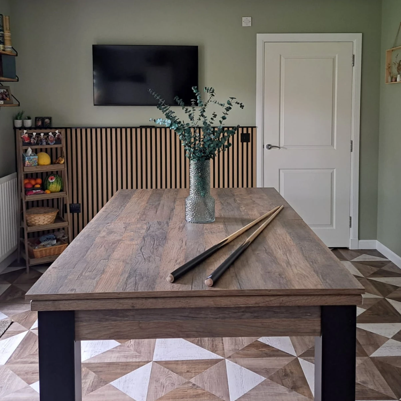 Elixir Distressed Oak Pool Dining Table - Home Pool Tables Direct - elixirdodglegs2