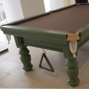 Mont Fort Custom Snooker Table - Home Pool Tables Direct - aristo green 1