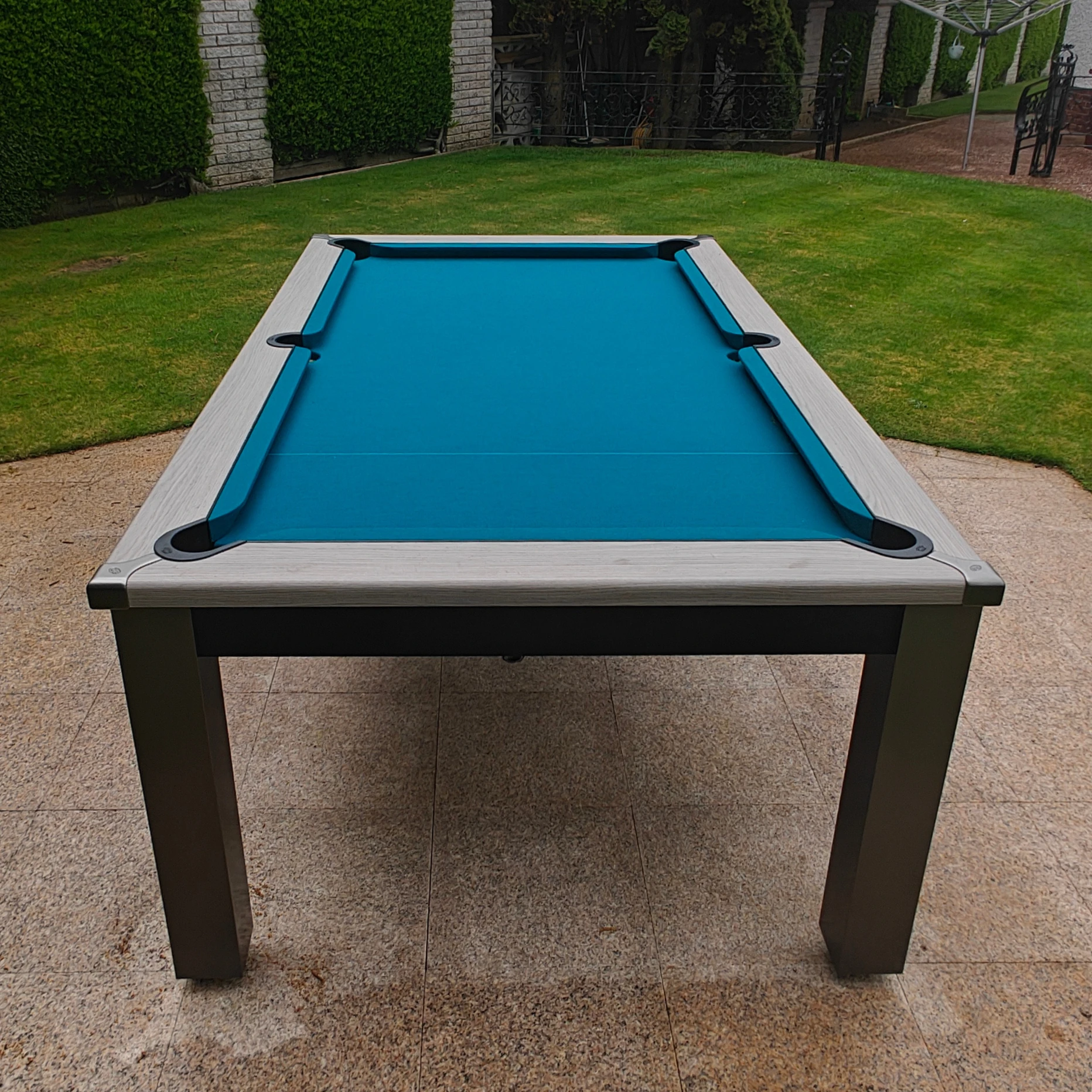 Alfresco Outdoor Pool Dining Table - Home Pool Tables Direct - clear2