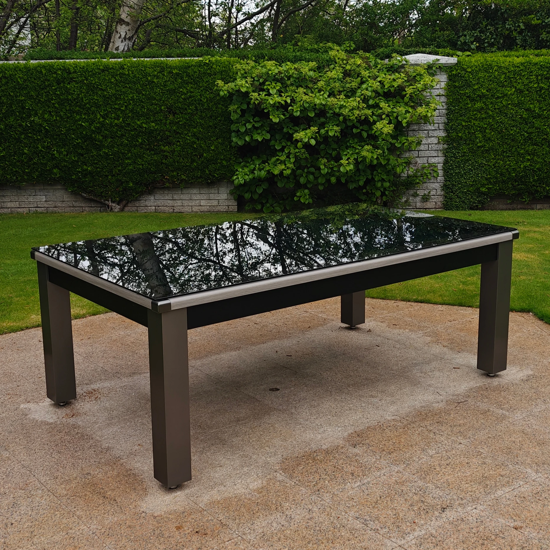 Alfresco Outdoor Pool Dining Table - Home Pool Tables Direct - covered2