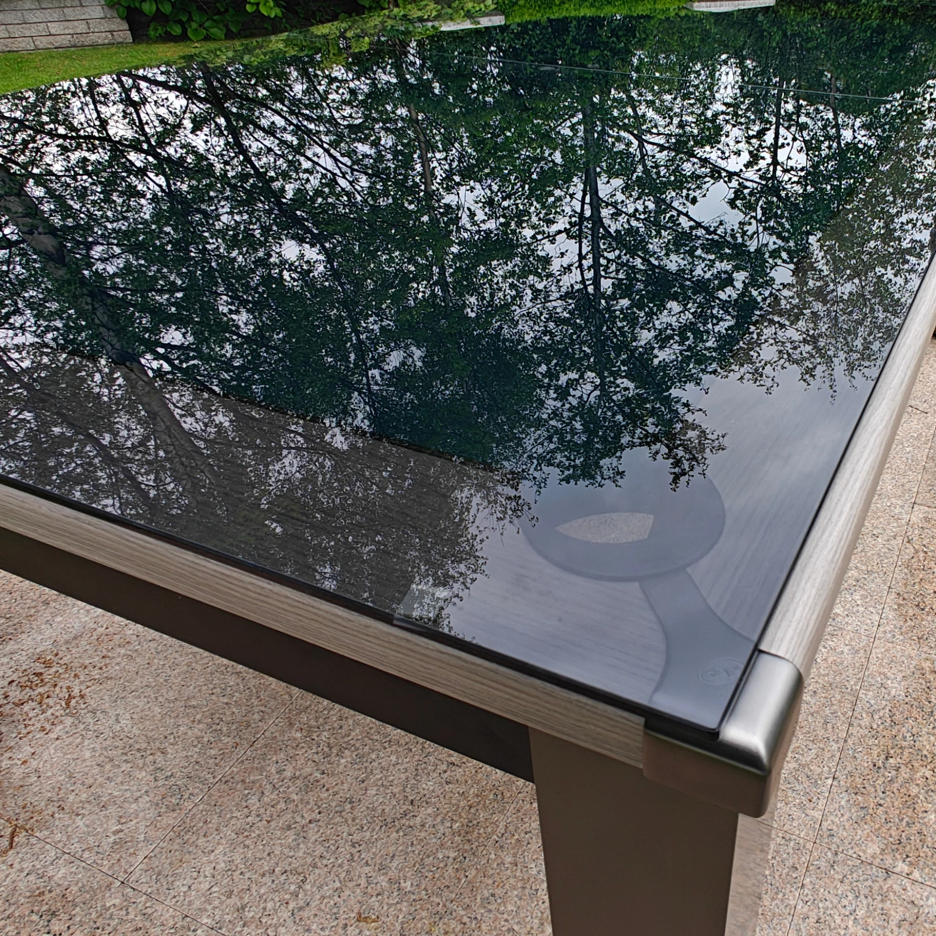 Alfresco Outdoor Pool Dining Table - Home Pool Tables Direct - coveredcloseup