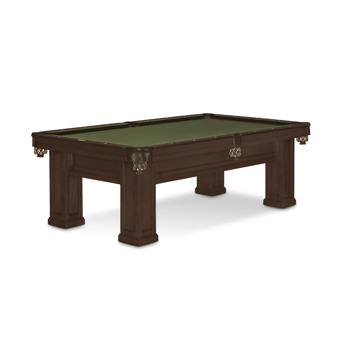 Brunswick Oakland 8ft American Pool Table With Drawer - Home Pool Tables Direct - BrunswickBilliards Oakland Featured Transparent